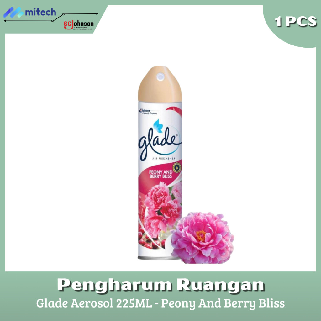 Glade Aerosol Pengharum Ruangan Peony And Berry Bliss 225ml