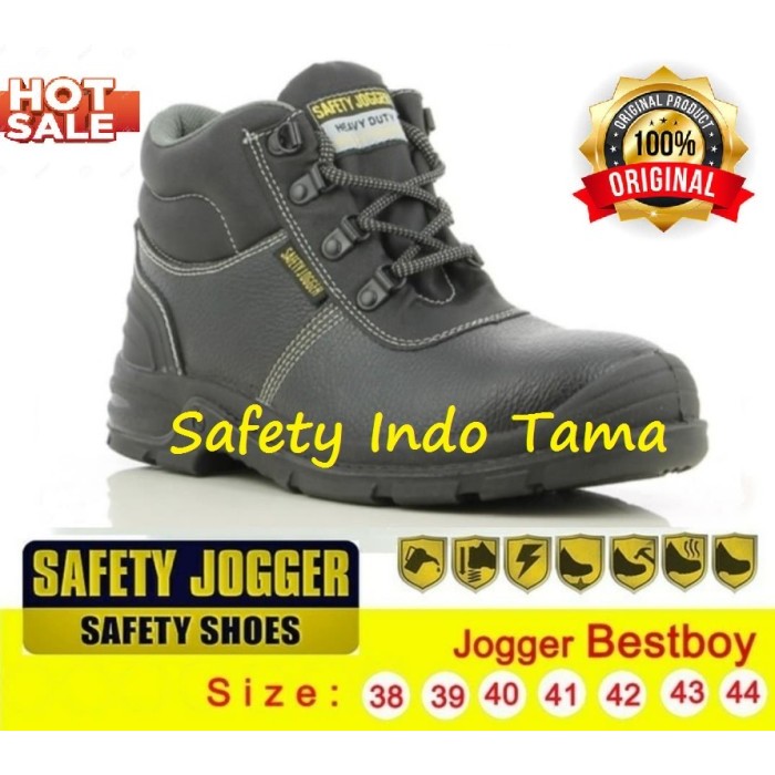 Sepatu Safety Jogger Bestboy Original / Sepatu Proyek Safety Jogger