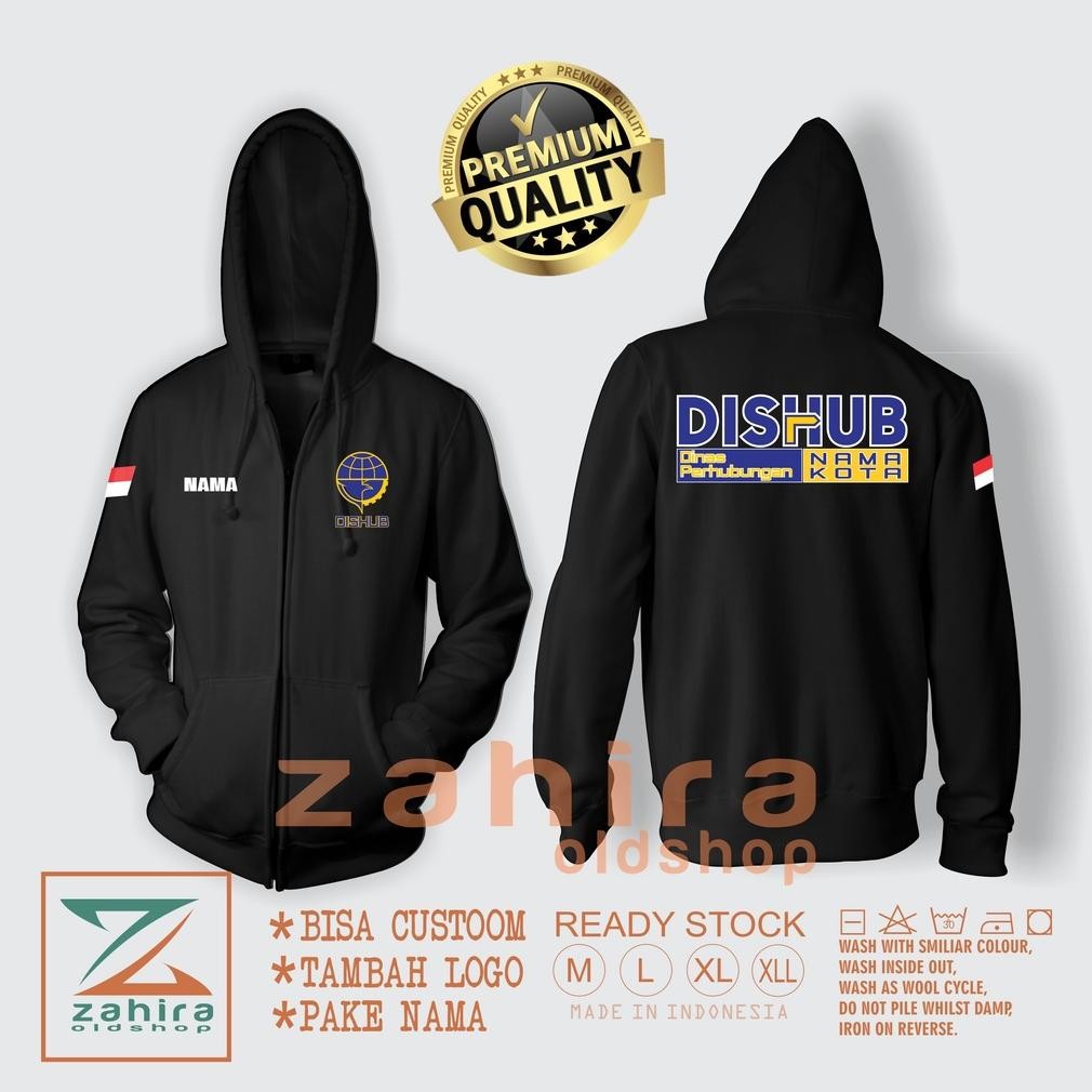 Kemeja Pria Tactical Dinas Proyek Lapangan Jaket Zipper Dishub / Sweater Intansi Dishub Dinas Perhub