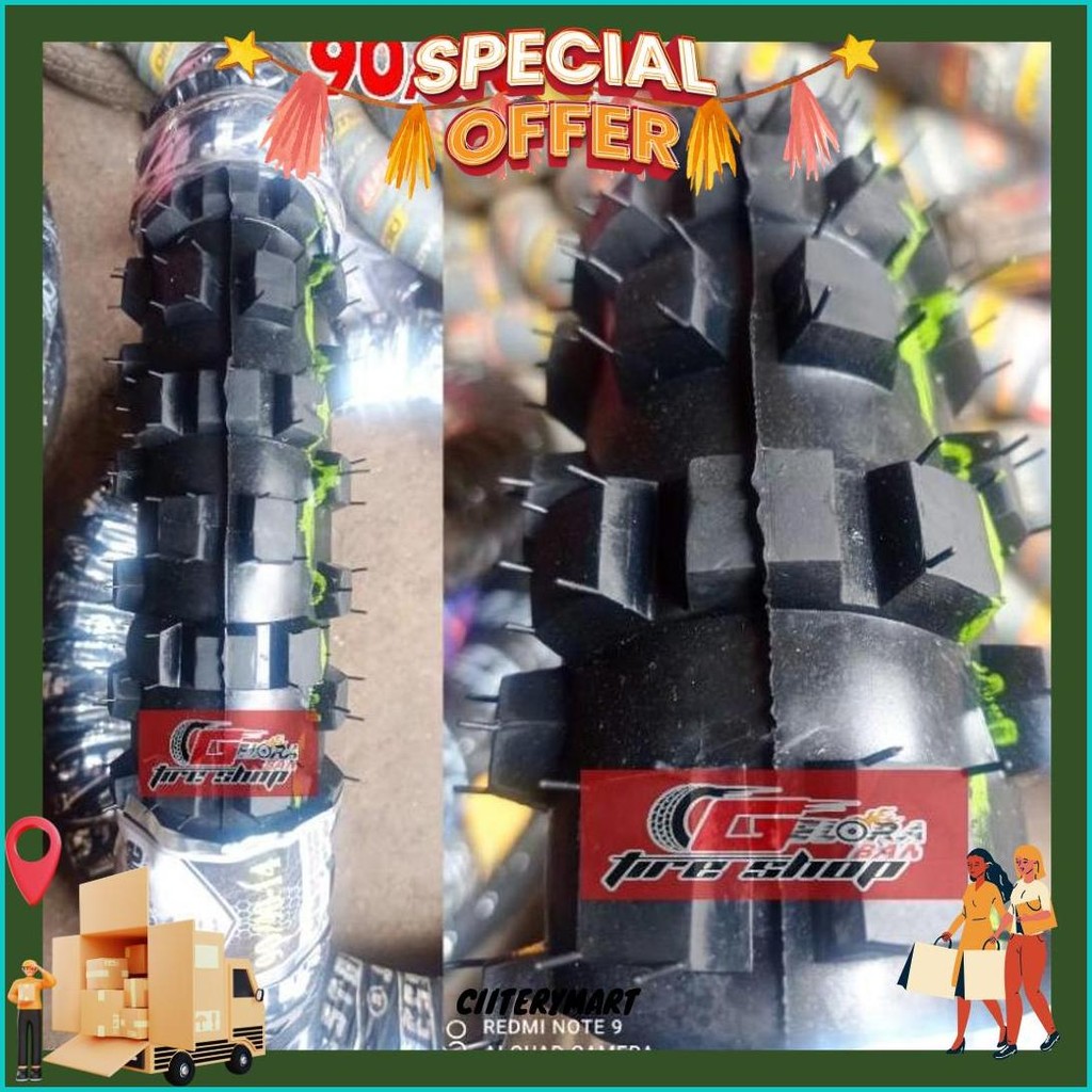 Ban Motor Metic Cros Cangkul 90/90-14 Ban Cros Ban Metic Ban R14 Ban Vario Ban Mio Ban Bead Ban Tril