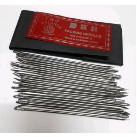 Jarum Karung Jahit Tangan Goni Two Balance 15cm Serbaguna Praktis Packing Perlengkapan Menyulam Sewi