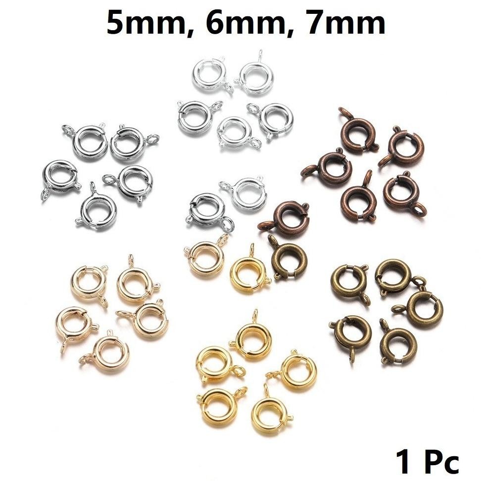 Kaitan Kalung | Kaitan Gelang Model Bulat/Pengait Harga/1Pc