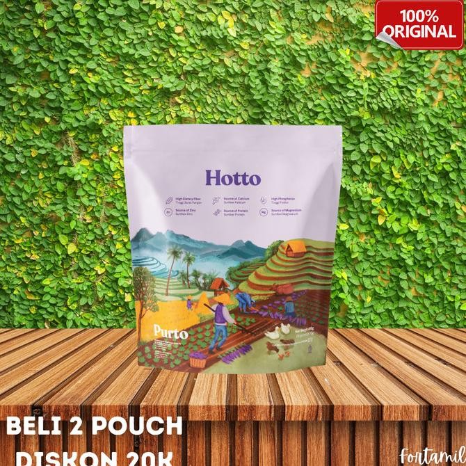 

Hotto Purto Pouch Sereal 16 Sachet Multigrain Sereal