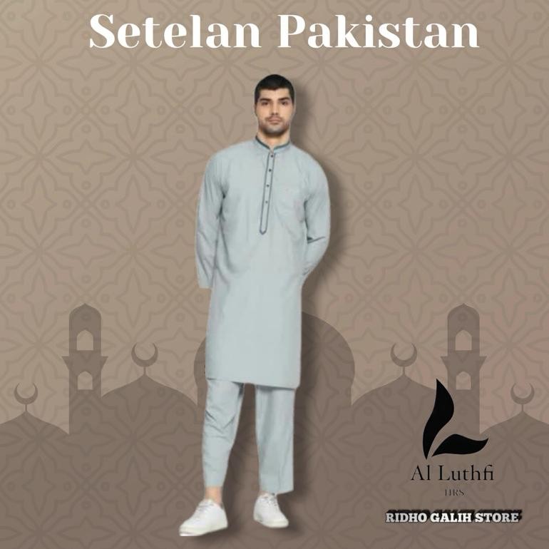 SETELAN BAJU KOKO PAKISTAN/KURTA AL-LUTHFI