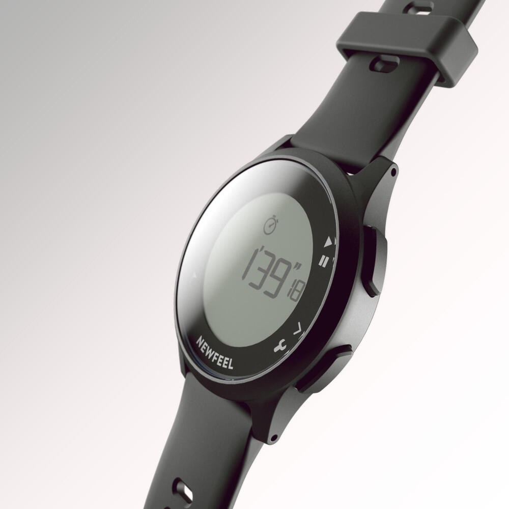 Decathlon Kalenji Jam Tangan Atw100 - Hitam - 8539879 ***