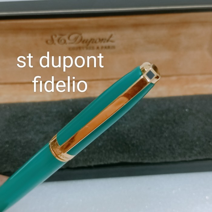 

Farizal - Pena St Dupont Fidelio Hijau Tosca Original No Sailor Pelikan Waterman