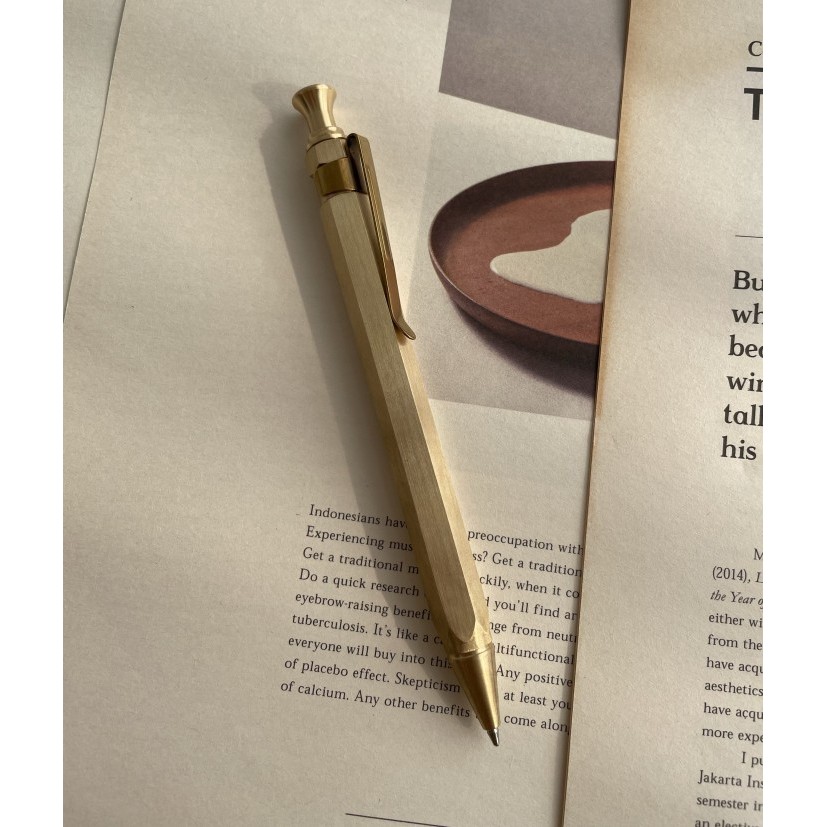 

Farizal - Gold Brass Pen Hexagon