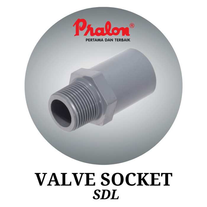 favorit] PRALON VALVE SOCKET (SDL) 1/2 INCH - 2 INCH
