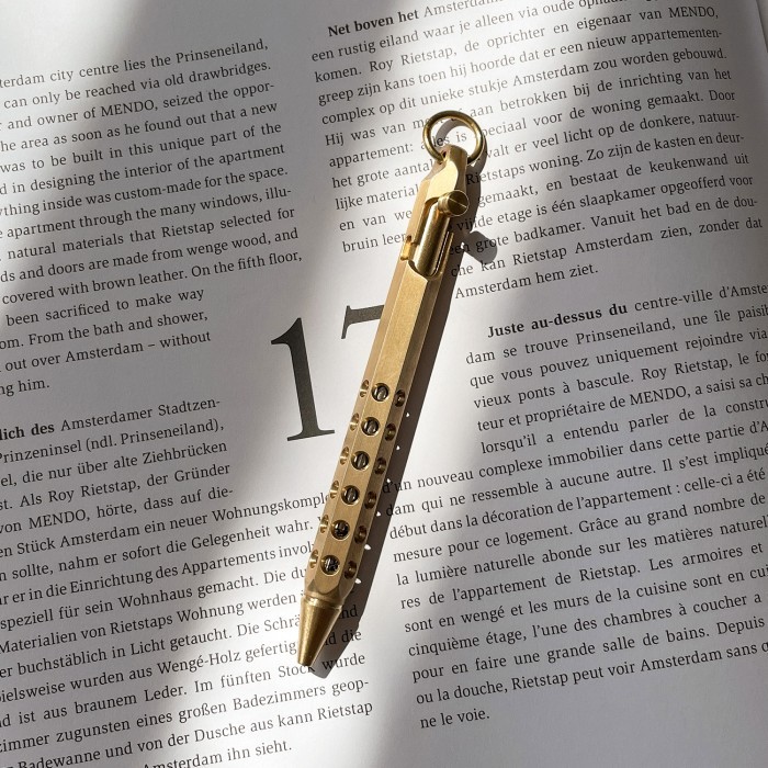 

Ready Gold Brass Pen Luxor / pulpen