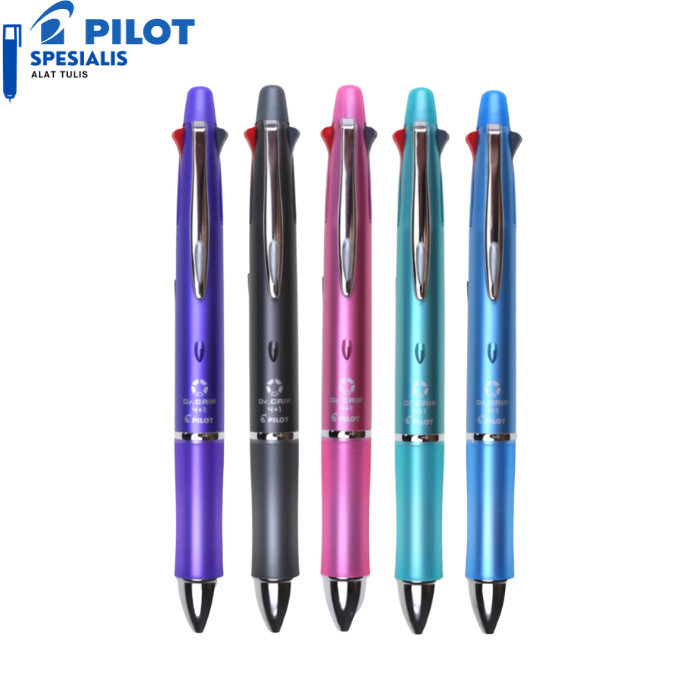 

Ready PILOT DR. GRIP 4+1 SIZE 0.5MM PULPEN PILOT 4 PEN + 1 PENSIL UK 0.5
