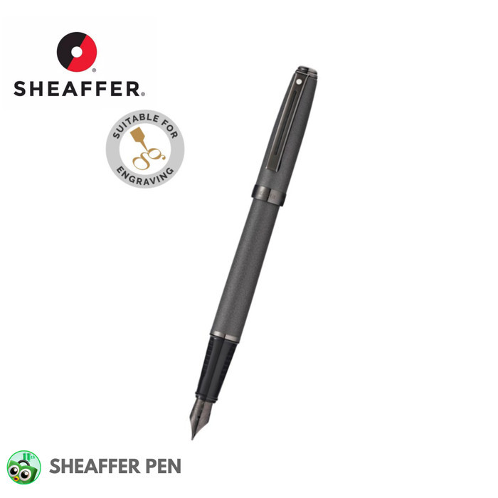 

Ready Sheaffer Prelude 9146 Matte Gunmetal-Tone Fountain Pen