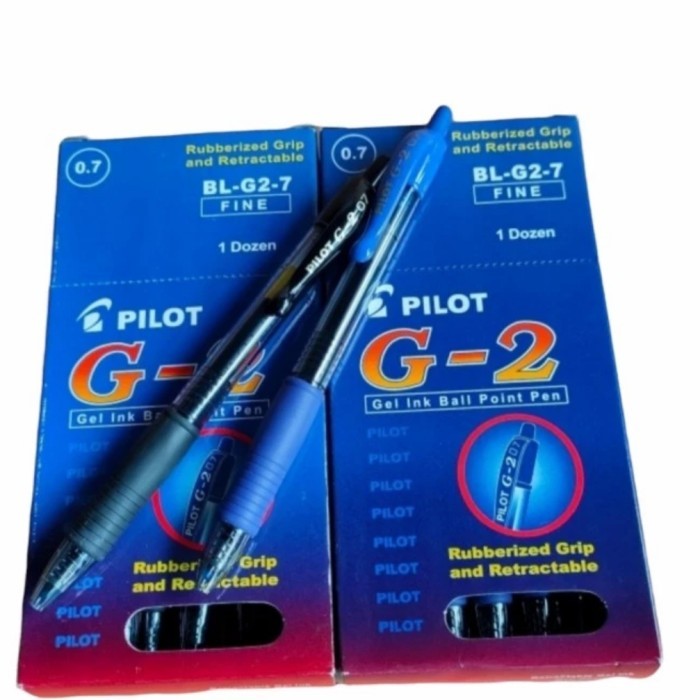 

Ready Pulpen Pilot G2 0.7 ( Selusin 12pcs) G-2