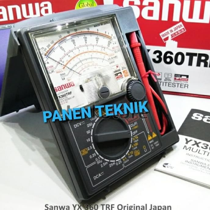 Multitester Sanwa Yx360Trf Avometer Analog Multimeter Yx 360 Trf Original Dan Terpercaya