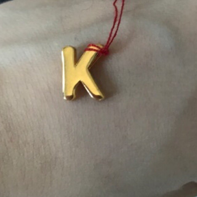 Grosir Grosir Restock....Liontin nagita emas asli kadar 875 liontin huruf n Elegan