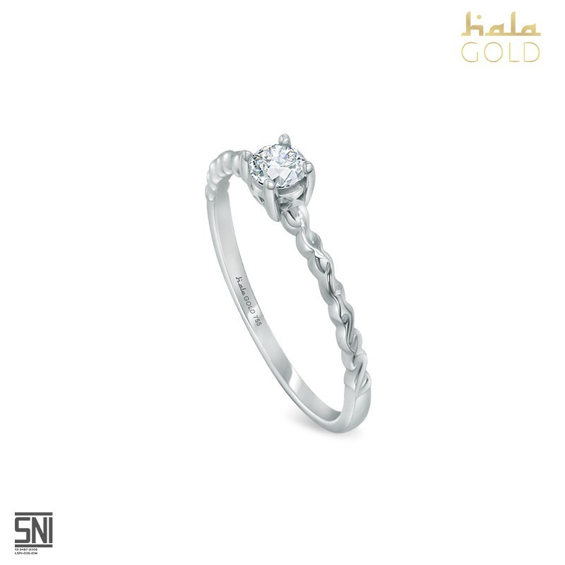 Cincin Hala Gold Batik Collection kadar pas 75.5 SNI 3WZ1395