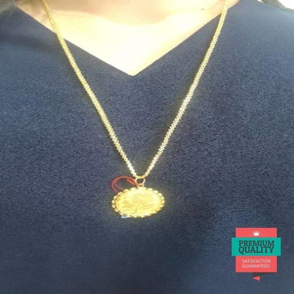 Murah liontin emas asli kadar 875 bulat Keren