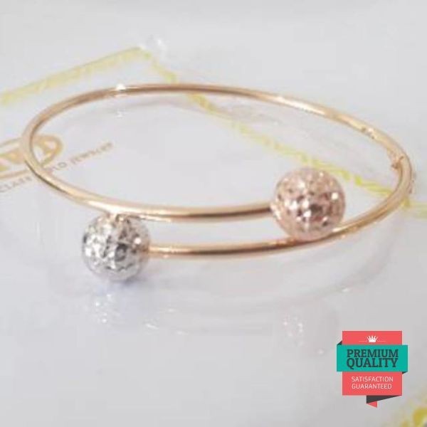 Grosir gelang emas asli tinju rose gold Keren