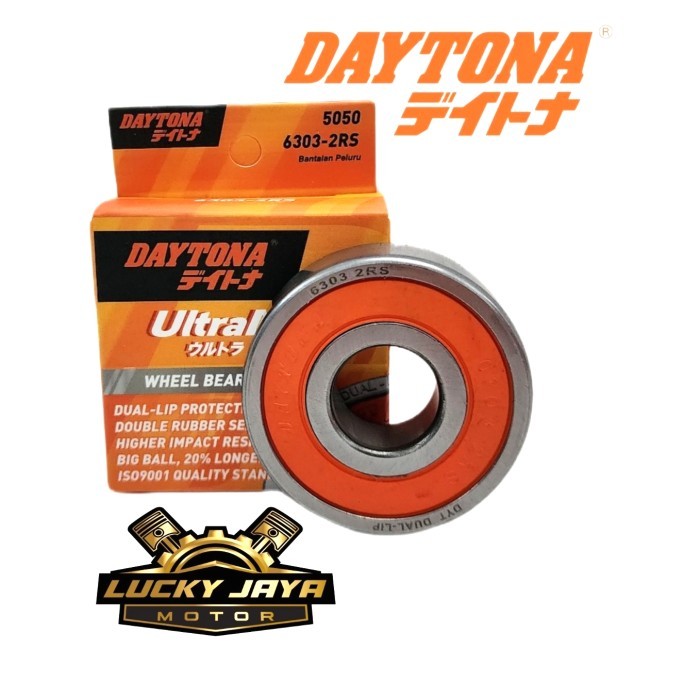 ] Laher Bearing 6303-2Rs Daytona Arm Nmax Aerox 155 6303