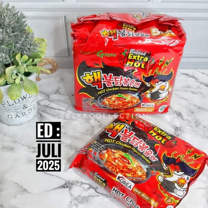 

Samyang Extra Hot Original Chicken Ramen 140 gr Termurah