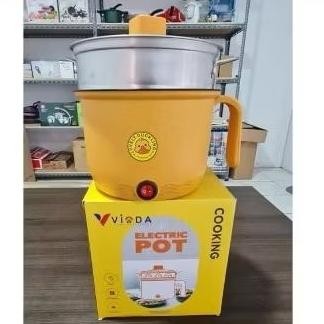 Panci Listrik Serbaguna /Pot Elektrik Yellow Pot Elektrik Alat Masak Cocok Untuk Anak Kost Elektrik 
