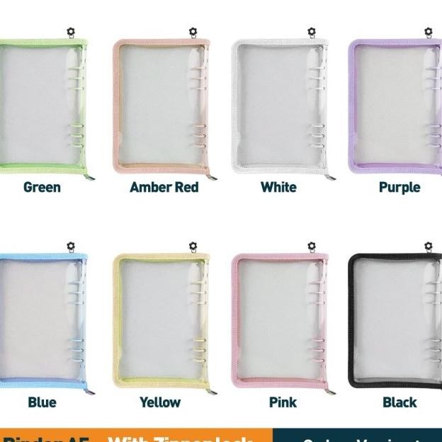 

A5 Binder Zipper 6 Ring Album Photocard Instax Kpop Foto Card Holder