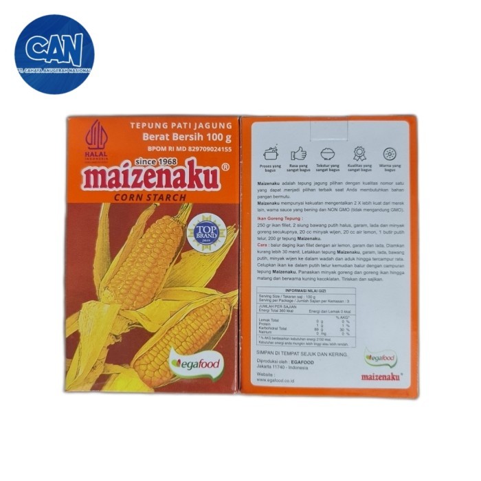 

Maizenaku 100 Gram / Tepung Maizena