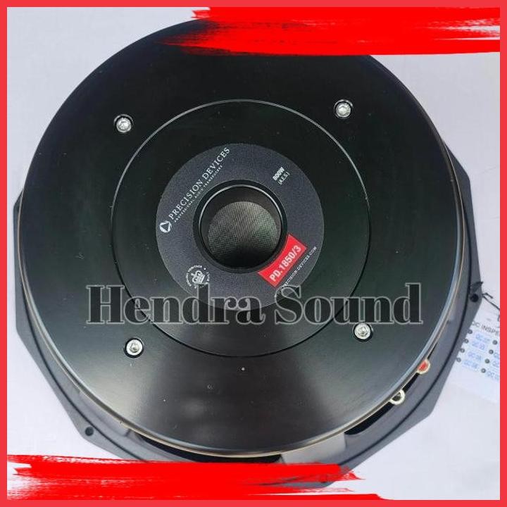 (SOU) SPEAKER KOMPONEN PRECISION DEVICE DEVICES PD.1850/3 PD 1850/3 PD1850 SUB BASS DRIVER ORIGINAL 