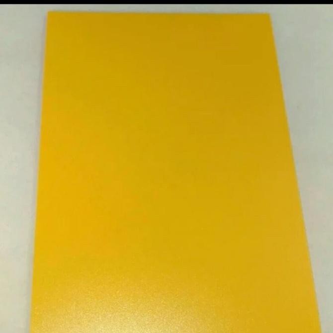 

TERMURAH - Mika pp warna kuning folio pesanan bpk lutfi