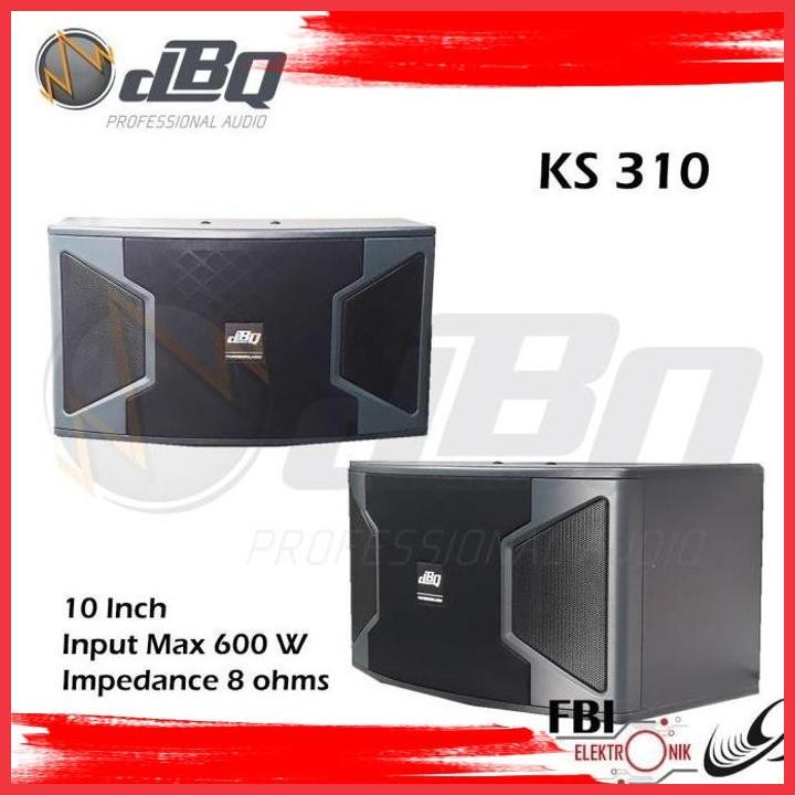 (SOU) SPEAKER PASIF DBQ KS 310 / SPEAKER KARAOKE / SPEAKER CAFE