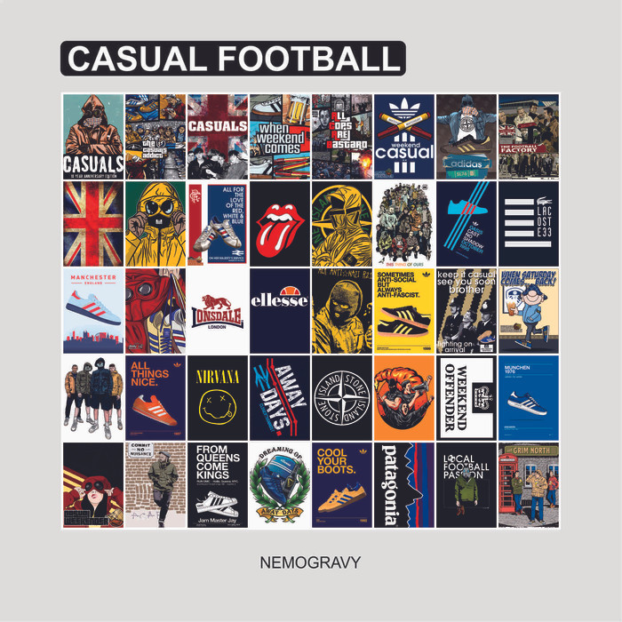 HEMAT POSTER CASUAL FOOTBALL AESTHETIC WALLPOSTER