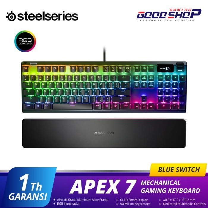 Terbaru Steelseries Apex 7 - Gaming Keyboard