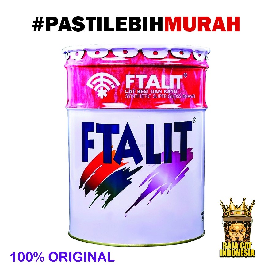 

Cat Minyak Kayu Besi Kansai Ftalit Semua Warna Kilap Gloss 20 Kg Pail