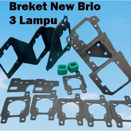 Breket Biled BRIO matrix bracket projie All new honda brio 1.5 inch proji Stok Terbatas