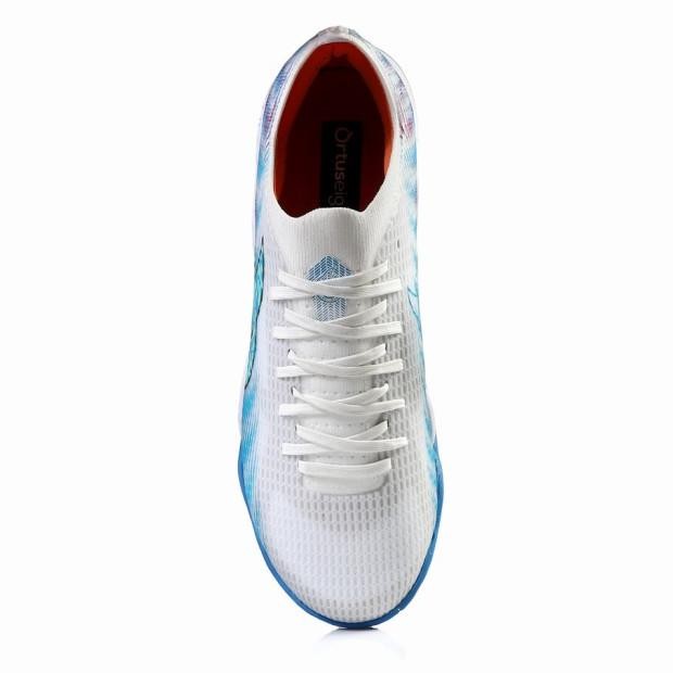 Sepatu Futsal Ortuseight Catalyst Liberte V3 In - White/Cyan