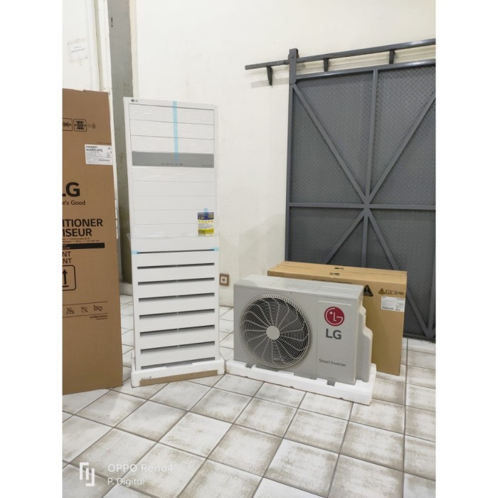 READY STOKKK LG AC FLOOR STANDING 5PK ZPNQ48LT3A0 STANDARD SERIES INVERTER GARANSI
