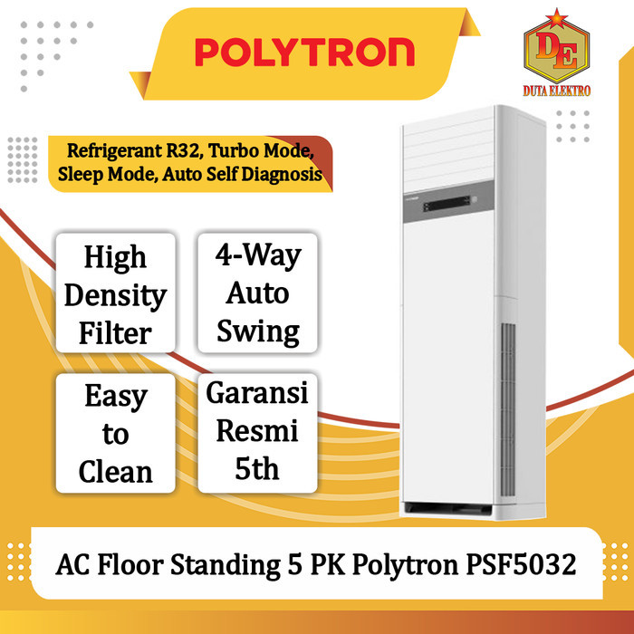 READY STOKKK AC 5pk Floor Standing Polytron PSF 5032
