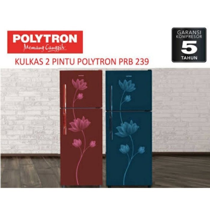 KULKAS POLYTRON 2 PINTU PRB 239 230 LITER BOGOR