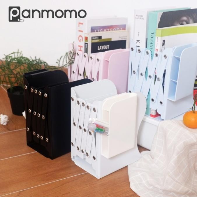 

TERMURAH - Panmomo Storytime Adjustable Bookends With Penholder