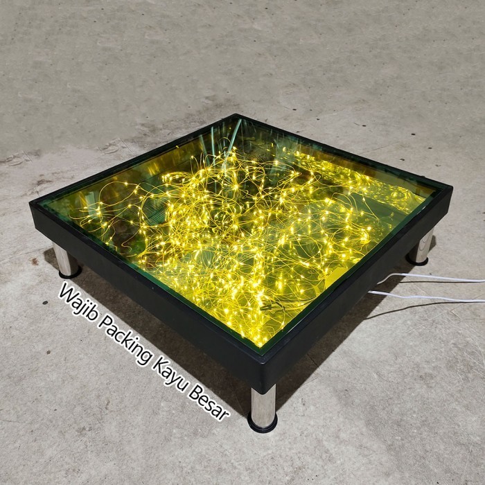 NEW 1 Set Lampu Kaca Panggung Akrilik Lantai Kaca Tempered Glass