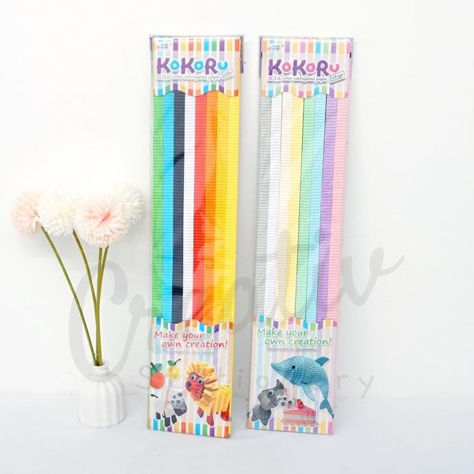 

BEBAS ONGKIR - Kokoru Kertas Bergelombang1,3 x 50 cm Corrugated Paper