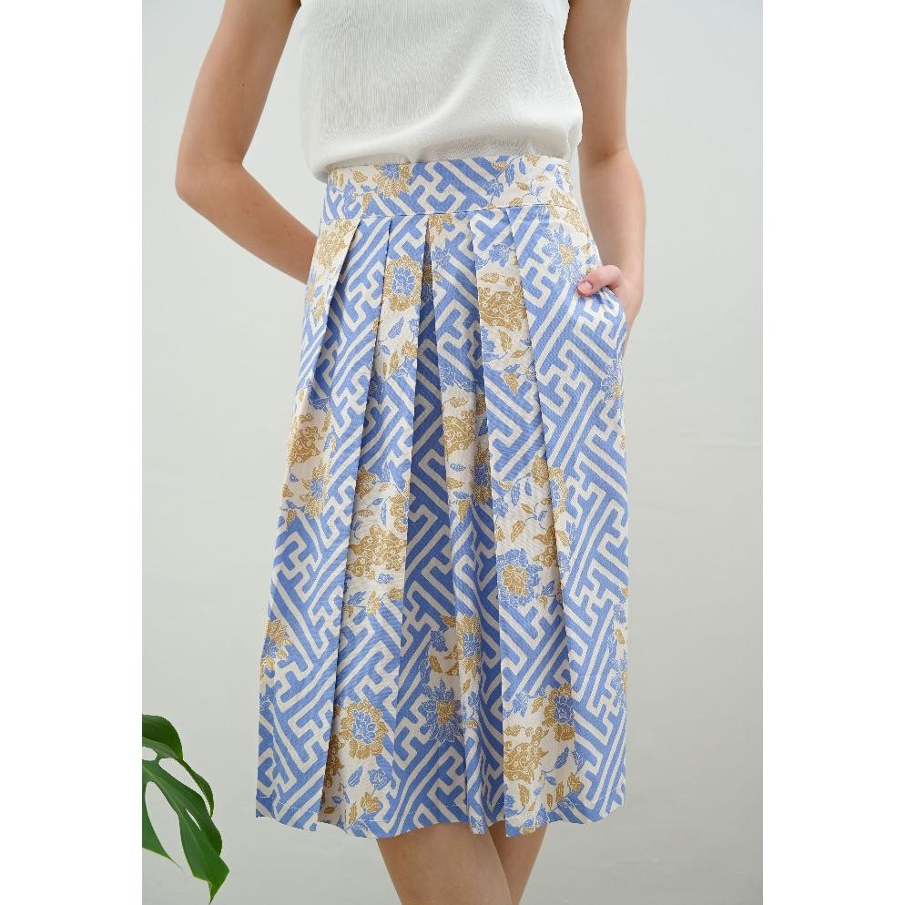 Rok Batik Wanita 165 WIK / Batik Modern / Skirt Batik wanita modern/ Baju Lebaran/ Bawahan Batik