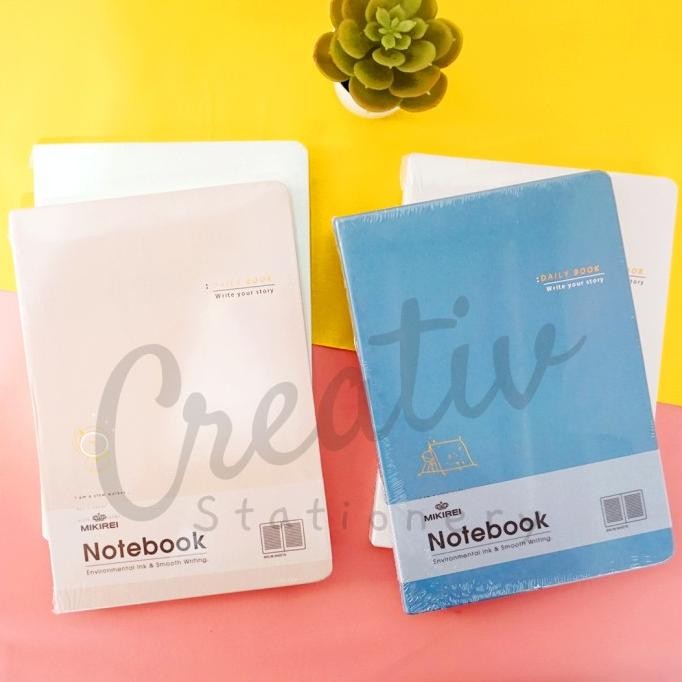 

BEBAS ONGKIR - Daily Storytelling Hardcover Ruled Notebook A5 Mikirei [L]