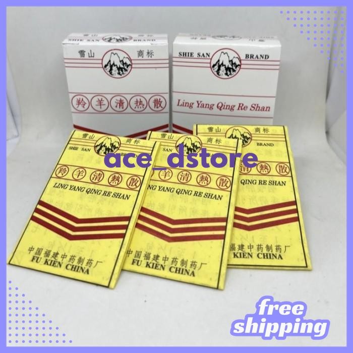 BIG SALE LING YANG QING RE SHAN CHING DIT SUA OBAT DEMAM BY ACE D'STORE 