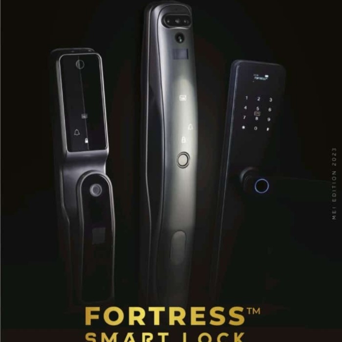 Handel Digital Fortress / Smart Lock Pintu Baja Fortress