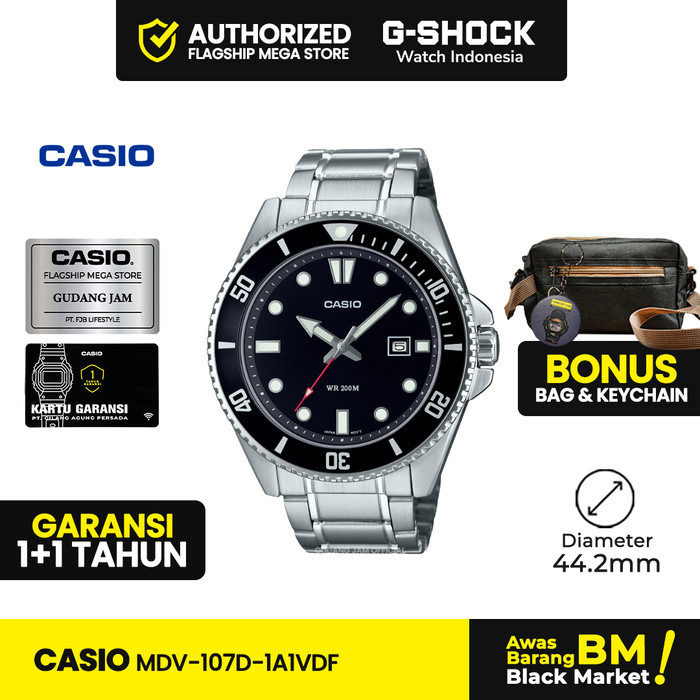 Casio General MDV-107D-1A1VDF MDV-107D MDV-107 MDV107D MDV 107D