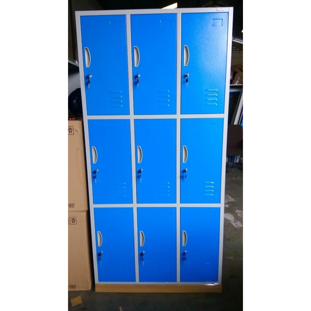 

PROMO LOKER BESI / LOCKER BESI METAL 9 PINTU / KOZURE KL-9/ LEMARI KABINET