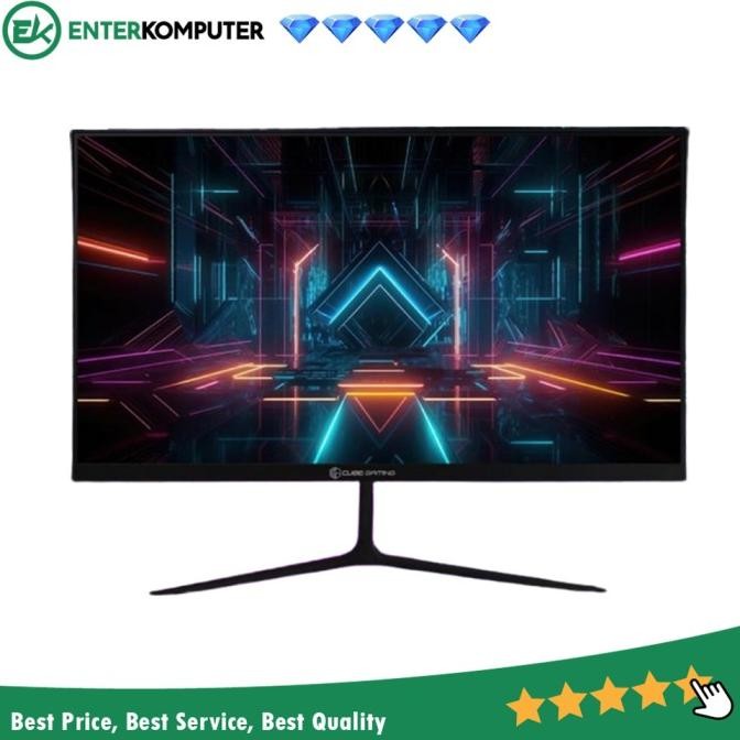 Monitor Cube Gaming Iris 23.8" F24Fi Fhd Ips Frameless Design 75Hz Gaming Monitor - Minus Dead Pixel