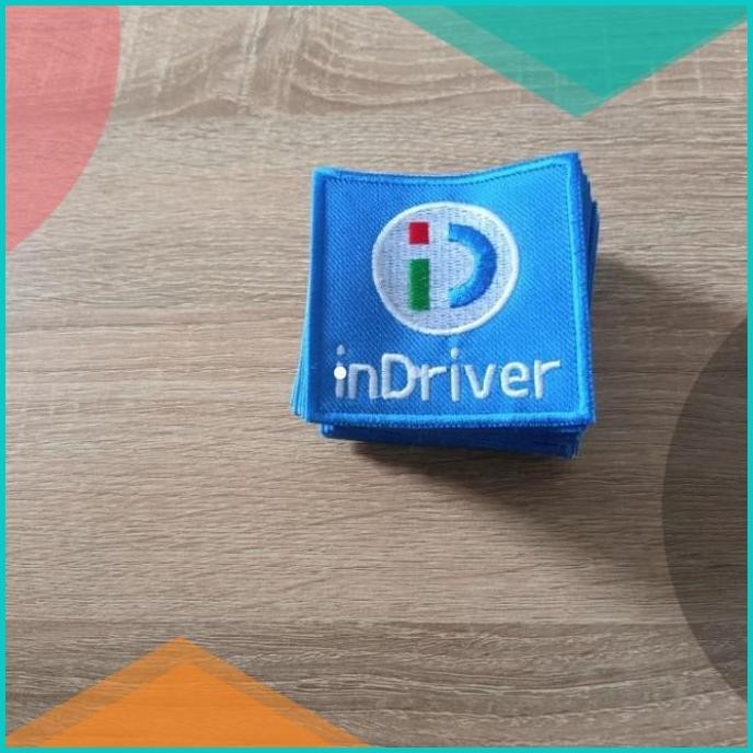 Emblem kecil indriver biru Bordiran kecil Dada indriver biru baru 11OK