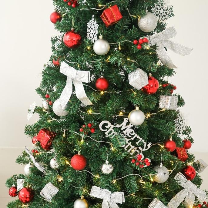 [180cm] Pohon Natal Christmas Tree Besar Pohon Cemara Daun Jarum