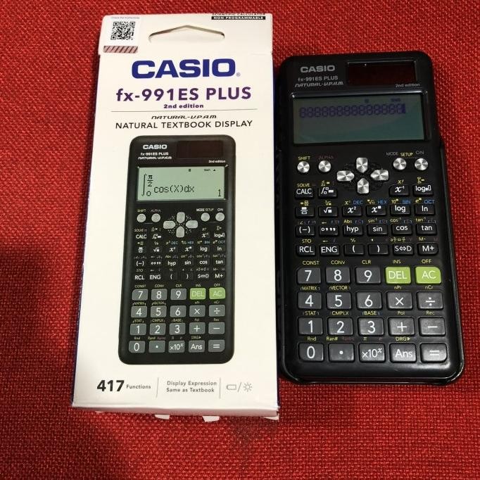 

TERMURAH - Kalkulator Casio FX 991ES PLUS 2nd Edition